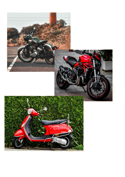 bike rental, urbanrRider photo card.